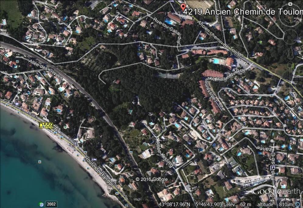 Les Appartements De La Marina Sanary-sur-Mer Luaran gambar