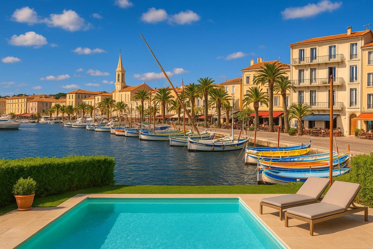 Les Appartements De La Marina Sanary-sur-Mer Luaran gambar